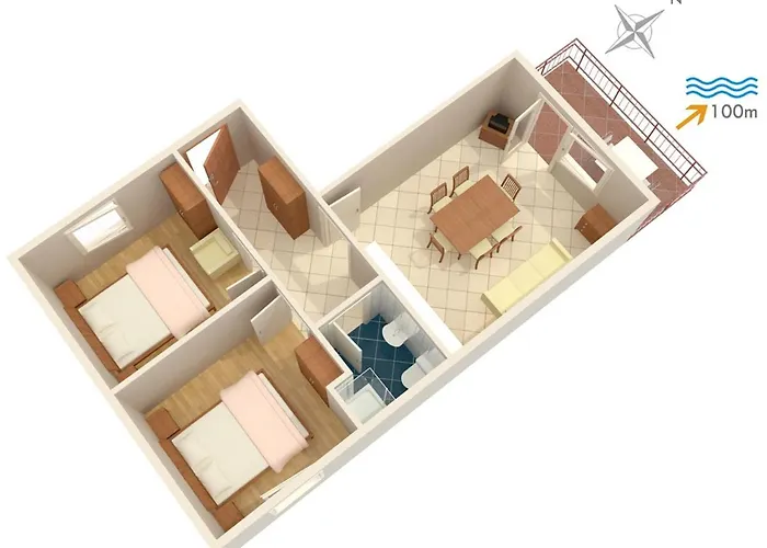 Apartments By The Sea Dramalj, Crikvenica - 2376 Dramalj
